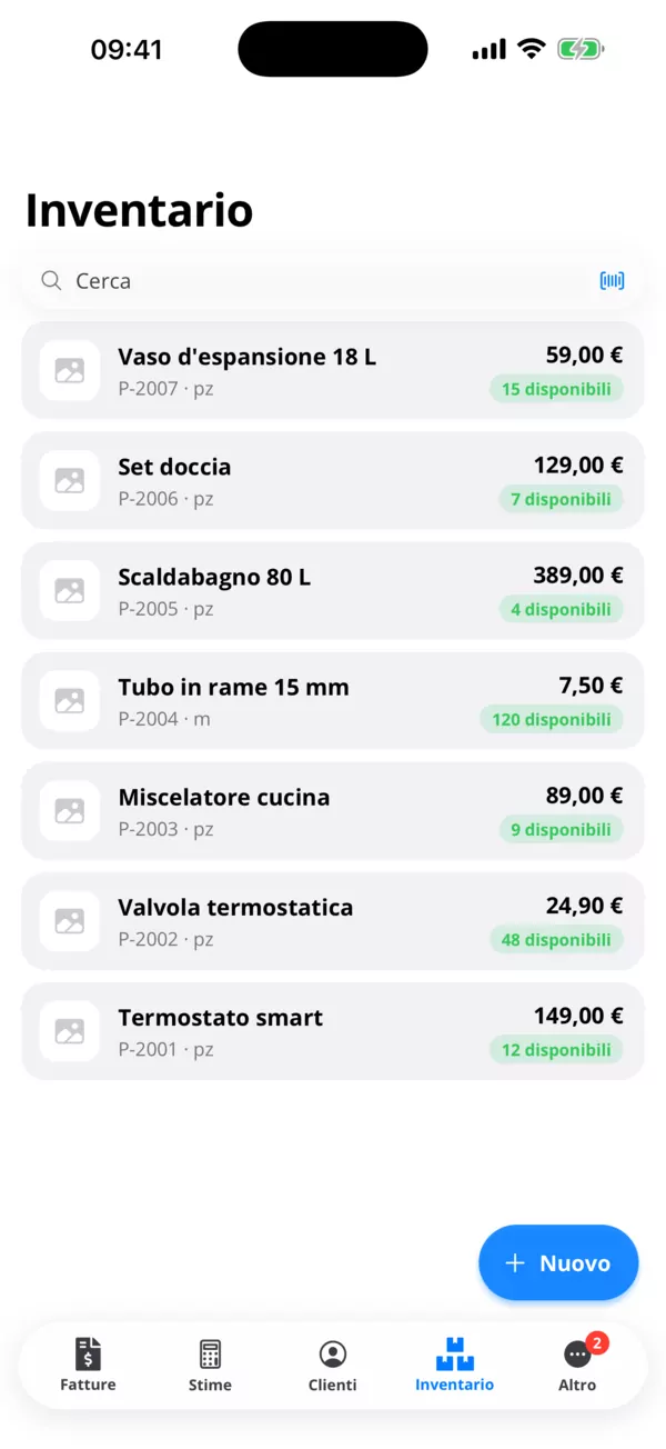 Clienti, prodotti e servizi sempre pronti.